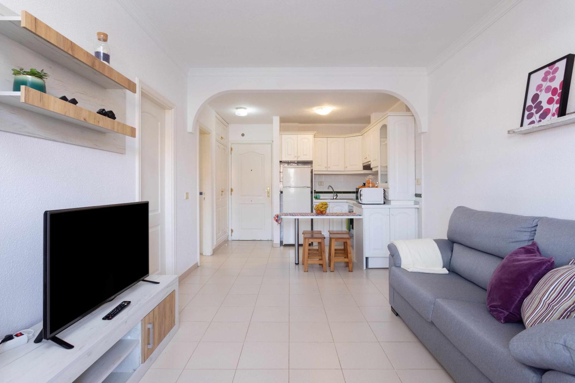 Апартаменты Agradable Piso Con Piscina & Playa Terraza Y Wifi Коста-дель-Силенцио Экстерьер фото